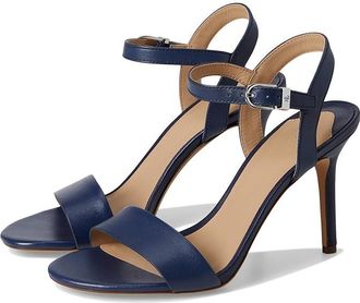 Lauren Ralph Lauren Gwen Sandals Womens Wedge Shoes Refined Navy : 5 B - Medium, Leather