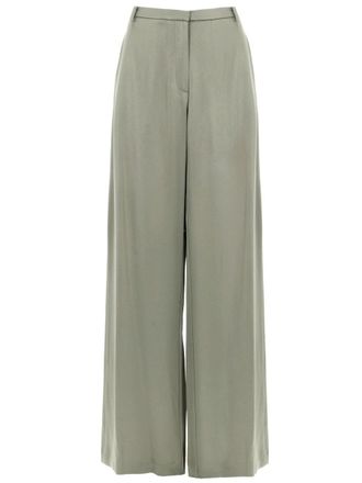 Alysi Neutrals High Waisted Satin Pants