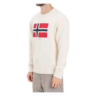 Napapijri Uomo, Maglie, Beige, L, new