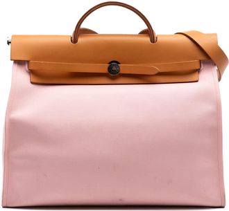 Herm&egrave;s Pre-owned Hermes Herbag Zip Toile 39 Ladies UC0PKP8SMCPPBZCT
