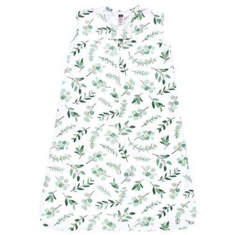 Hudson Baby Cotton Sleeveless Wearable Sleep Sack, Sack, Blanket in Eucalyptus at Nordstrom
