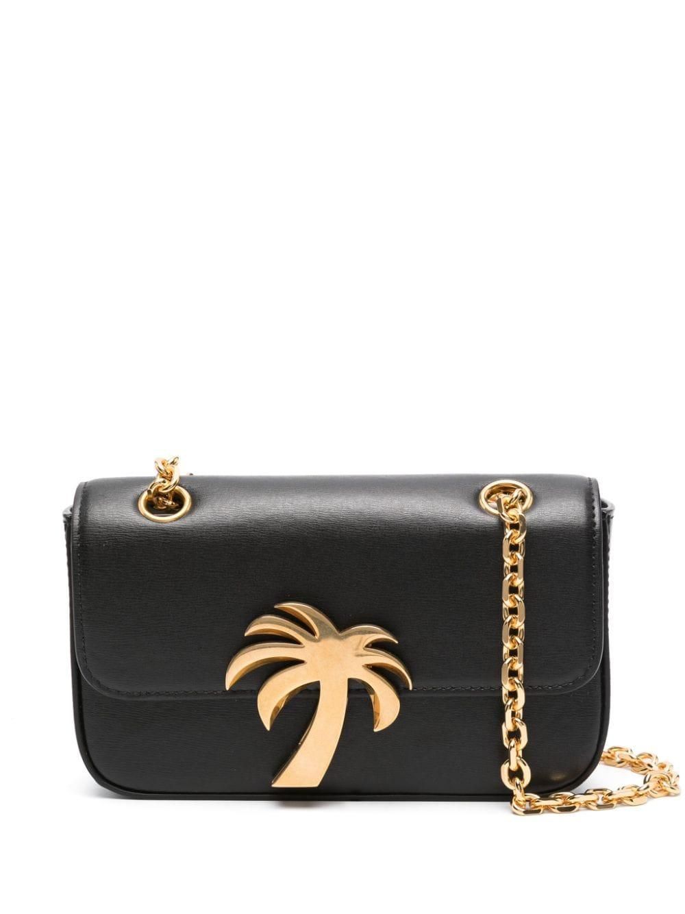 Palm Angels: Black Crossbody Bags / Crossbody Purses now up