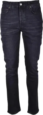 Haikure Black Slim Fit Denim Jeans