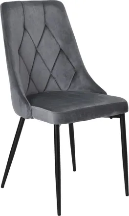 OEM Sill&oacute;n Lincoln Velvet Tapizado En Terciopelo Grafito