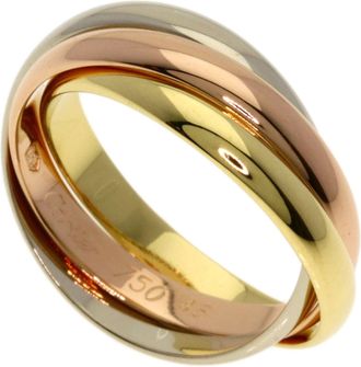 Cartier Yellow Gold (18K) Pink Gold (18K) White Gold (18K) Band Ring (Pre-Owned)