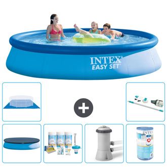 Intex Piscina Easy Set Redonda - 396x84 Cm - 7-piezas S40711
