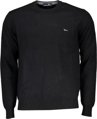 Harmont & Blaine Round-neck Truien - Heren - Ronde hals truien - Zwart - 2XL - Katoen - Truien & Vesten