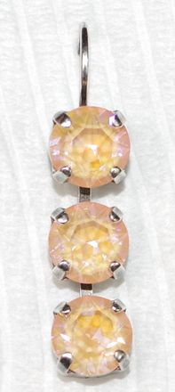 Mariana Womens Sun Kissed Earrings In Peach