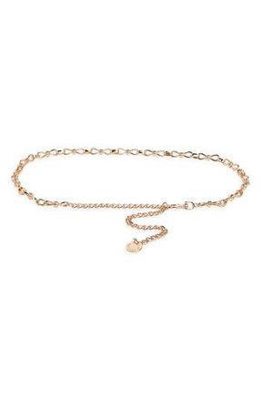 BCBGeneration Knots Chain Link Belt in Gold at Nordstrom Rack, Size Large/x-Large