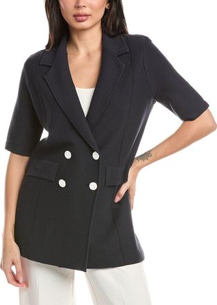 St. John Double Breast Knit Blazer