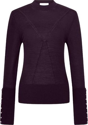 Paco Rabanne Button-cuff Knitted Sweater