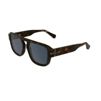 Lacoste Rectangle Sunglasses - male - Lacoste - Sunglasses - Brown - 53 MM - Accessories