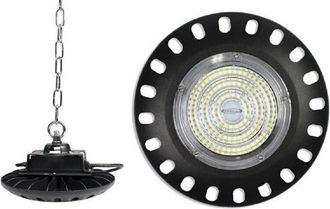 Trade Shop Trade Shop - Lampada Led Industriale A Disco Ufo Catena 100w Capannone Luce 6500k F100w-nf9