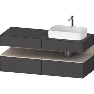 Duravit Duravit Qatego Consola Mueble Bajo Lavabo, 2 Extensiones, 2
