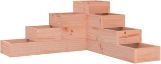 vidaXL Garden Planter 4-Tier 80.5x79x36 cm Solid Wood Douglas vidaXL