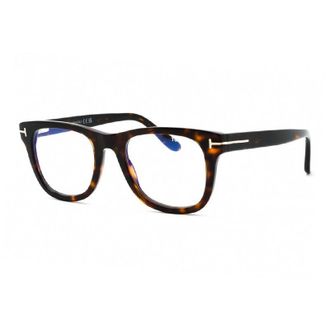 Tom Ford FT5820-B 052 Dark Havana/Clear Blue Light Block 50mm