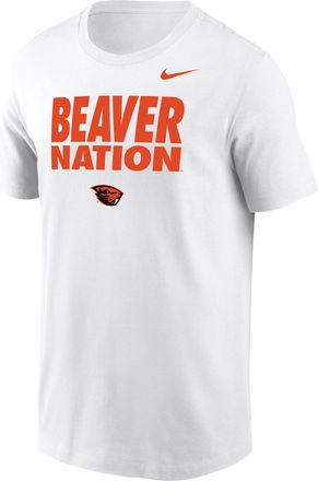 Nike Mens College (Oregon State) Dri-FIT T-Shirt in White | IW0615-100