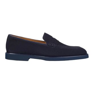 Doucal's Loafers, male, Blue, Size: 11 US Loafers