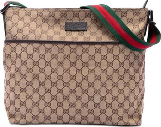 Gucci Pre-owned Gucci GG Canvas Web Crossbody Unisex 31TR2GWGWJ3Z6HOV