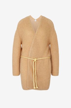 Forte_Forte Langer Cardigan aus Mohair