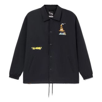 Li-Ning x Persue Crossover Cartoon Printing Jacket Black Yellow AFDS097-2