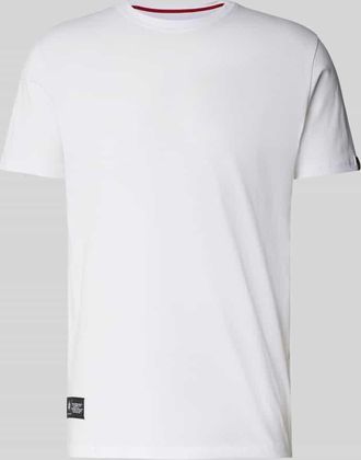 Alpha Industries Alpha Industries T-Shirt mit Label-Details und Rundhalsausschnitt in Weiss, Größe XL