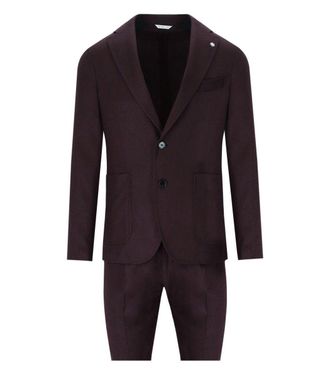 Manuel Ritz Burgundy Suit