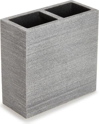 Kassatex Faux Slate Toothbrush Holder in Grey at Nordstrom