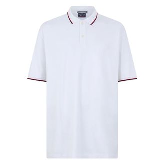 Paul & Shark Paul & Shark, Polo Shirts, male, White, Size: 4XL Short-sleeve Polo