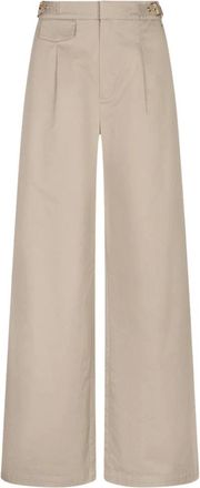 Ibana Dames, Broeken, Beige, Maat: S Katoen
