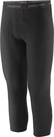 Patagonia Mens Capilene Thermal Boot-Length Base Layer Bottoms Black XXL