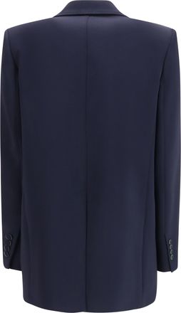 Max Mara Womens Bosco Blazer Blu Triacetate; Polyester Blazers & Vests