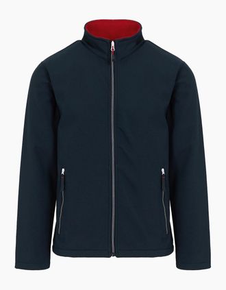 Regatta Mens Regatta Professional Mens Plain Double Layered Soft Shell Jacket - Navy - Size: 46/Regular