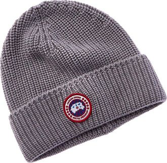 Canada Goose Ribbed Wool Hat
