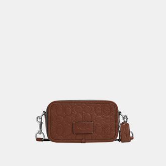 Coach Mens Wyatt Crossbody Bag In Signature Leather - Brown - One Size