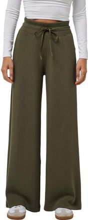 Travis Mathew Skyloft Soft Wide Leg Pants in Grape Leaf at Nordstrom, Size X-Large