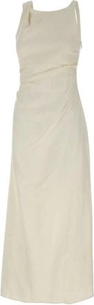 Faithfull The Brand Maxi Kleedjes - Dames - Maxi kleedjes - Wit - L - Kleedjes