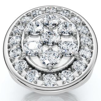 Pompeii3 2 5/8Ct Diamond Statement 10k Gold Ring Lab Grown