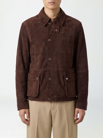 Sword 6.6.44 Suede Leather Shirt Jacket with Classic Collar