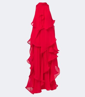 Blumarine Vestido de fiesta a capas
