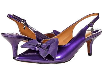J. Reneé Devika Womens Shoes Purple Patent : 5 M (B), Synthetic