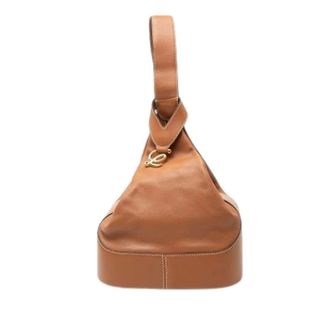 Loewe Pre-owned Bucket Bags, female, Brown, Size: ONE SIZE Pre-owned Anton Bucket Bag