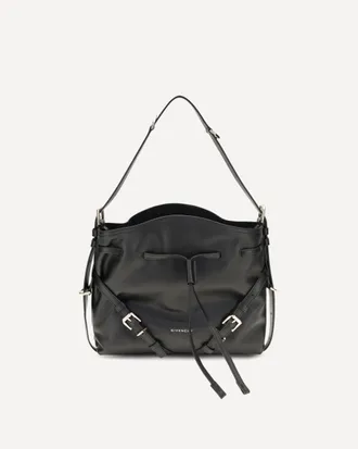 Givenchy Small Voyou Bucket Handbag in glossy leather Female UNI