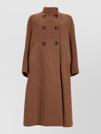 Max Mara leather fitted jacket