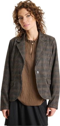 In Front Nete Blazer - Dames - Blazers - Bruin - XL - Jassen