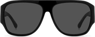 Isabel Marant Occhiali da sole squadrati - Nero
