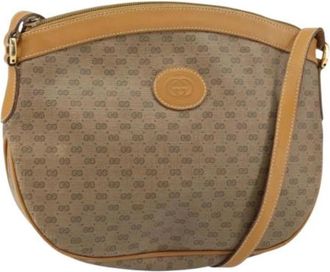 Gucci Pre-owned Cross Body Bag - Dames - Vintage Schoudertas - Beige - ONE Size - Vintage