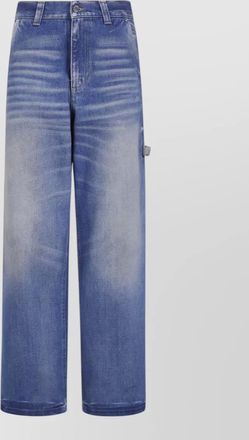 Haikure denim loose jeans