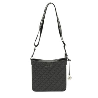 Michael Kors Pre-owned Schoudertas van Gecoat Canvas - Dames - Pre-owned - Zwart - Maat: ONE Size