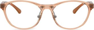 Oakley round-frame glasses - Neutrals